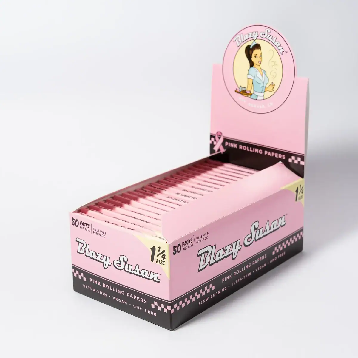 Image of Pink Rolling Papers | Full Box