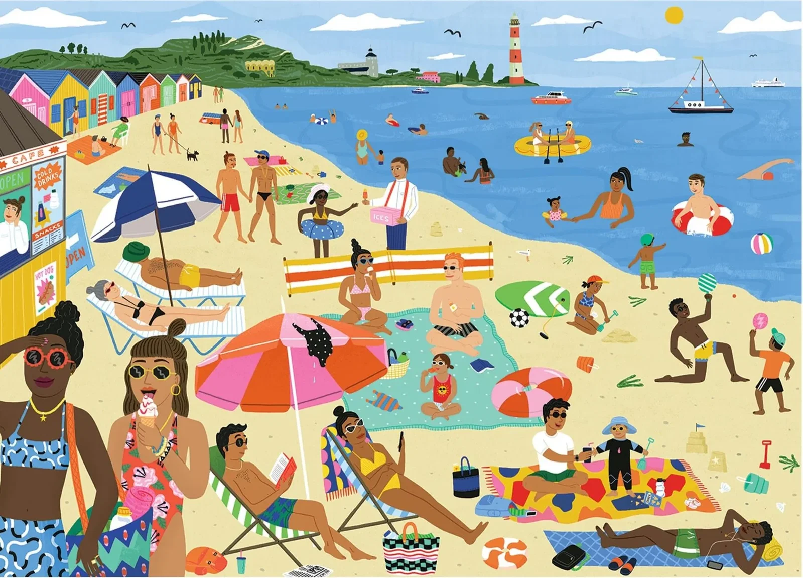 Image of Life's a Beach 1000 Piece Jigsaw Puzzle