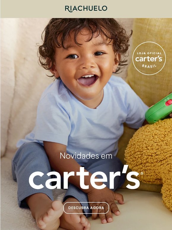 Novidades em Carter's para se apaixonar!