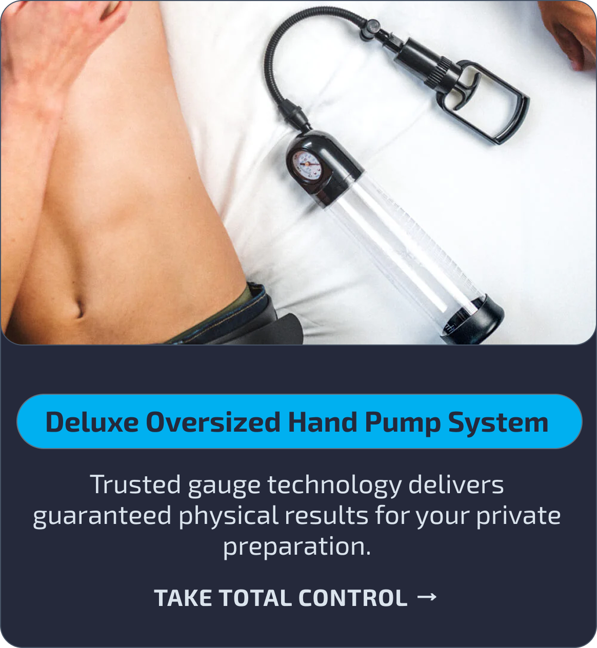 Deluxe Oversized Hand Pump System