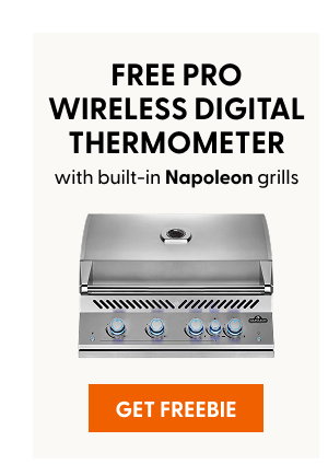 Free gift with Napoleon built-in grills