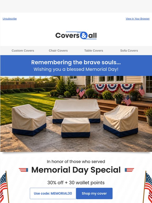 🎖️ With deepest gratitude this Memorial Day