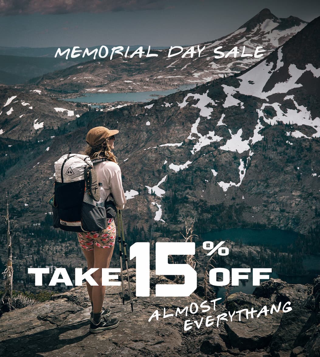 Memorial Day Sale. Take 15% Off Almost EVERYTHANG