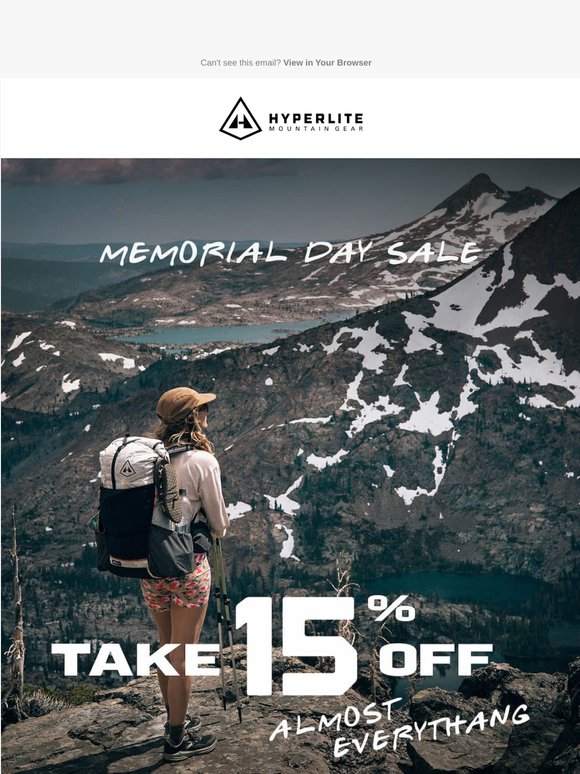 FINAL HOURS! 15% Off Sitewide is Winding Down