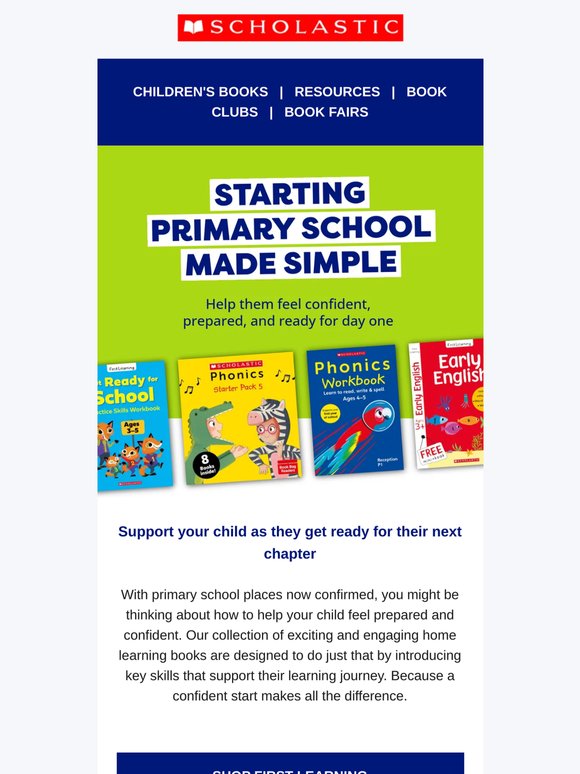 Make the transition to primary school easier 🍎