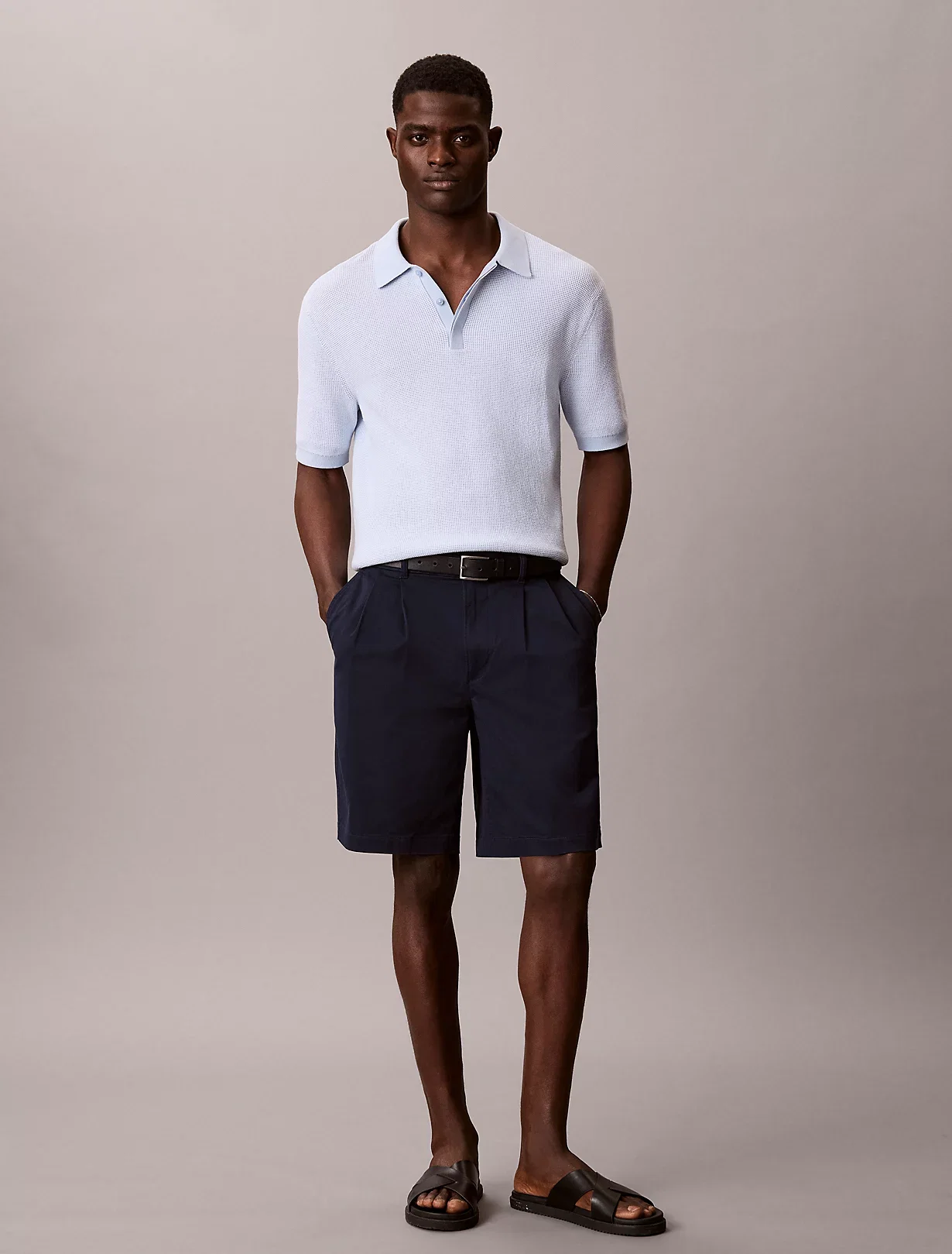 Cotton Twill Chino Shorts