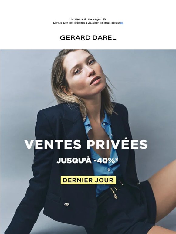 Ventes Privées I Dernier jour