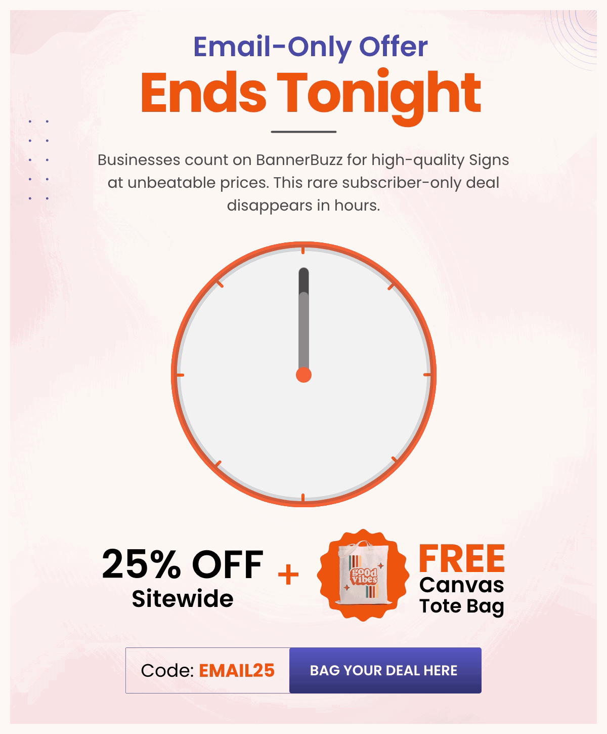 Email-Only Offer Ends Tonight
