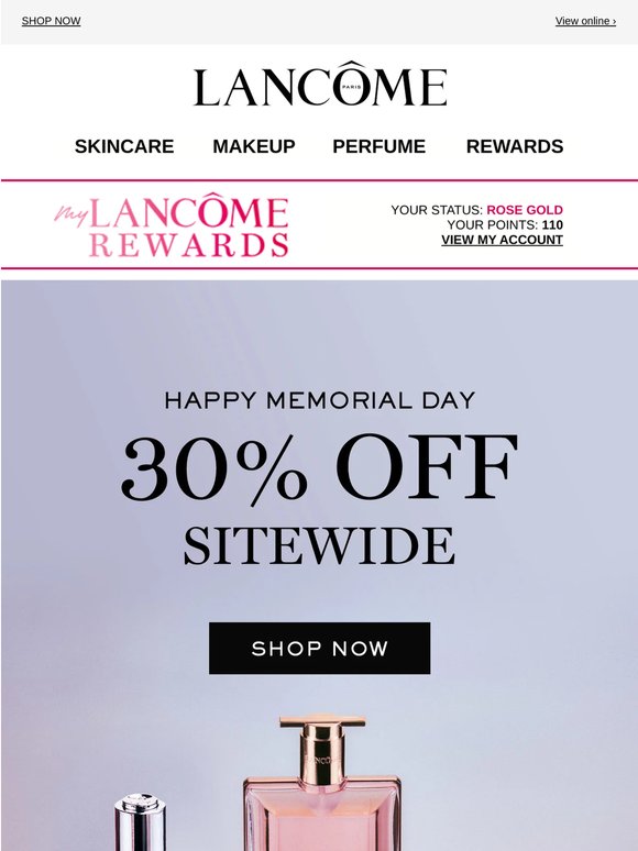 Happy Memorial Day 🇺🇸 30% OFF + FREE Gift on $125+