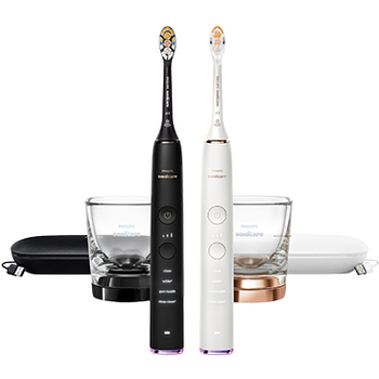 Philips Sonicare DiamondClean Smart Electric Rechargeable Toothbrush, 2-Pack