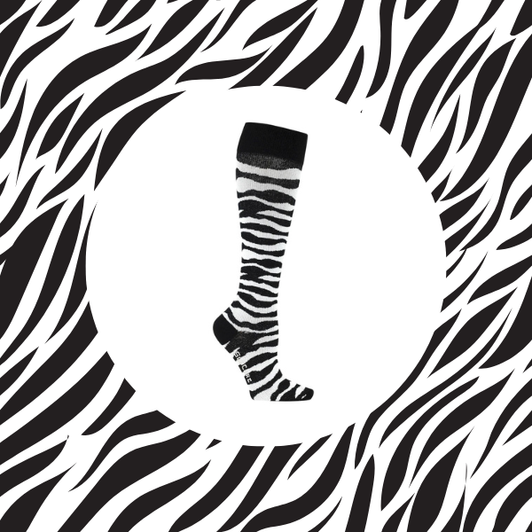 Supcare compressiekousen Zebra kopen