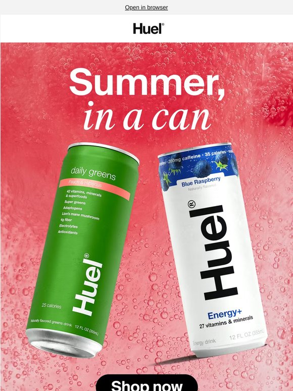 Summer essentials, discounted 🧊