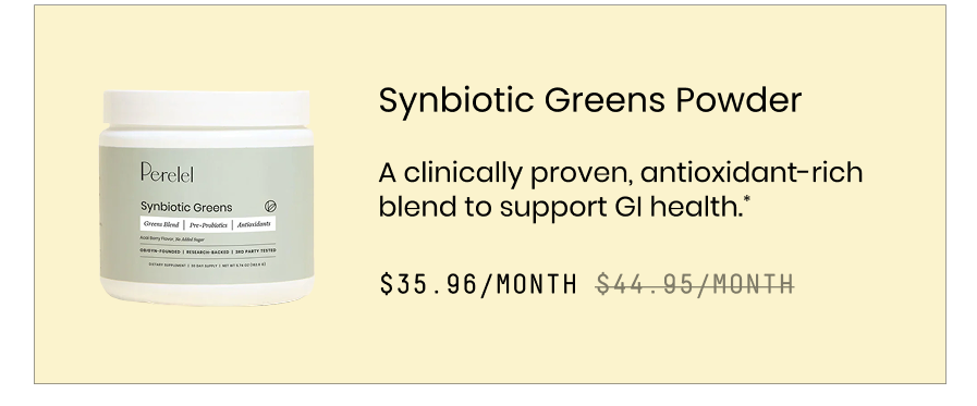 Synbiotic Greens Powder