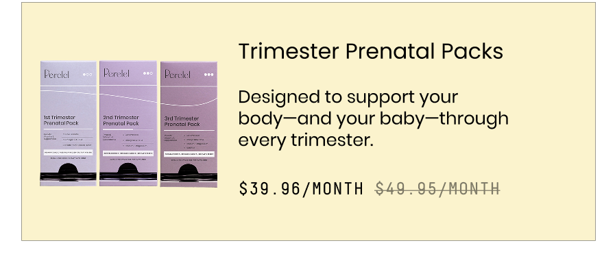 Trimester Prenatal Packs