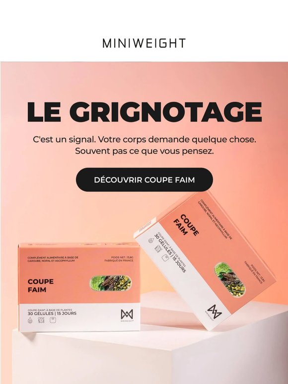Ces fringales de l'après-midi. Vous connaissez.