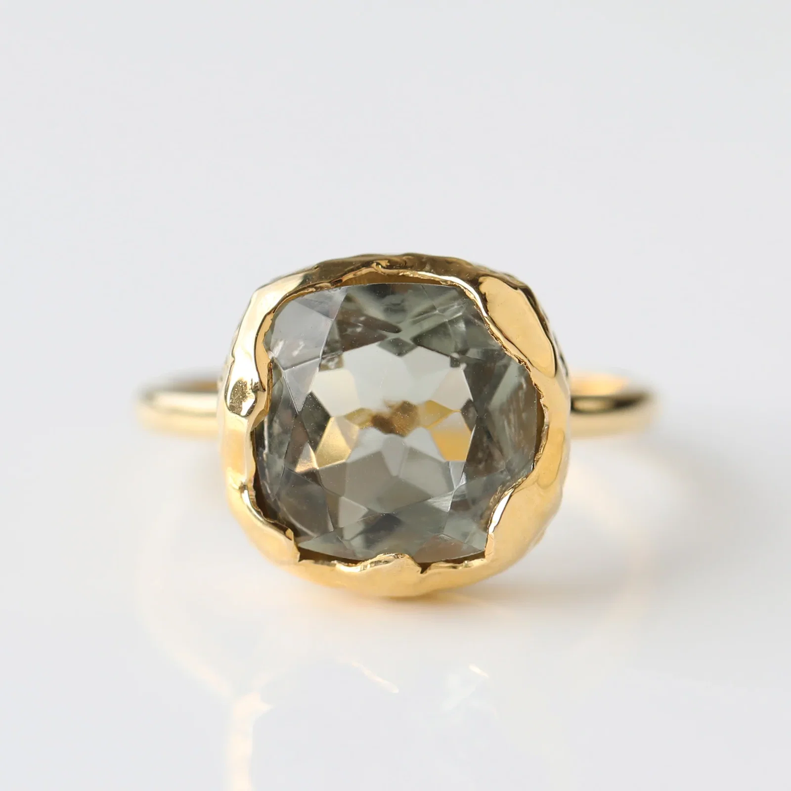 Image of Green Amethyst Lagoon Ring