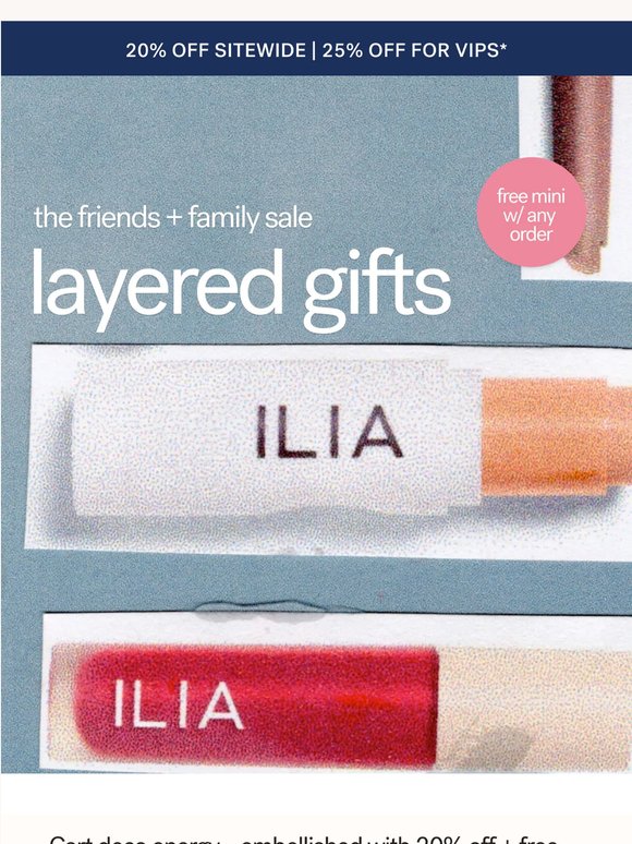 Layers of free gifts