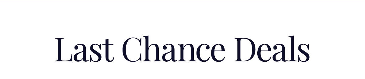 Last Chance Deals