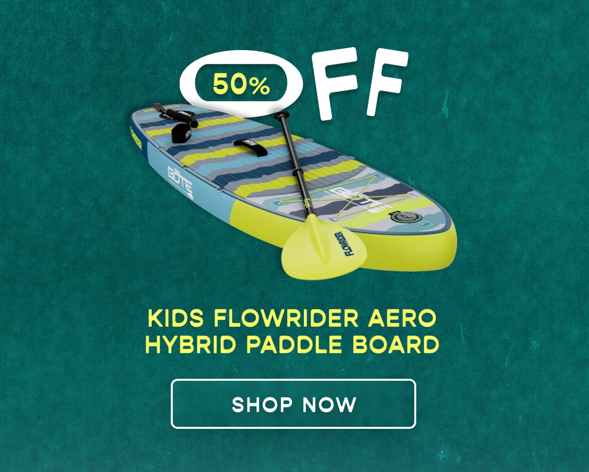 Shop Deals on Kids Flowrider Aero Hybrid Paddle Board