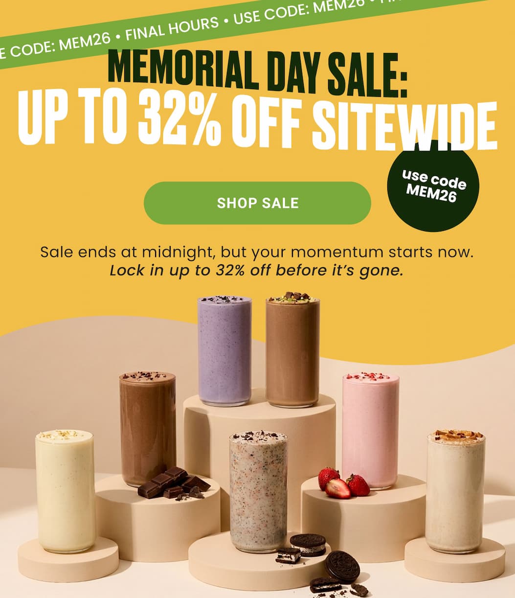  Up to 32% off with code MEM26 while supplies last.