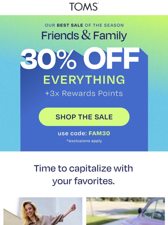 30% Off + 3x Points = Insane Deal 🤯