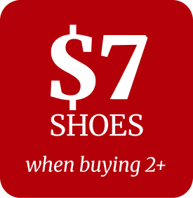 SHOP $7 SHOES WHEN BUYING 2+