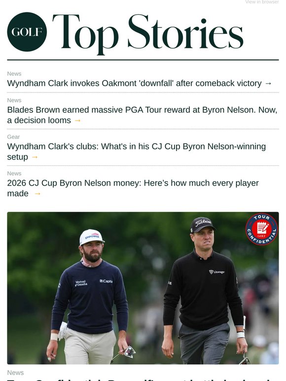 Pro golf's next battle is here