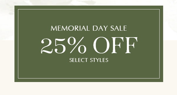 MEMORIAL DAY SALE