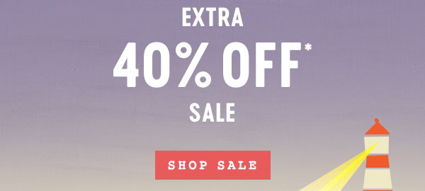 extra 40% off sale, shop sale