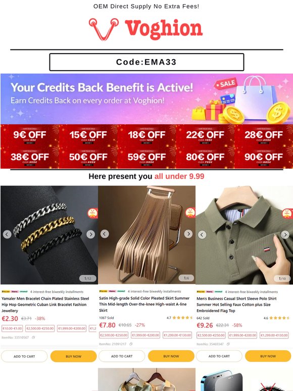 ✨ New Picks Under 9.99€ Shop Now! [Coupon Inside]