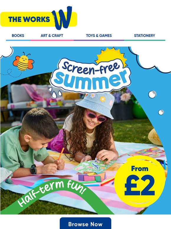 Half-term fun inside (no screens required)