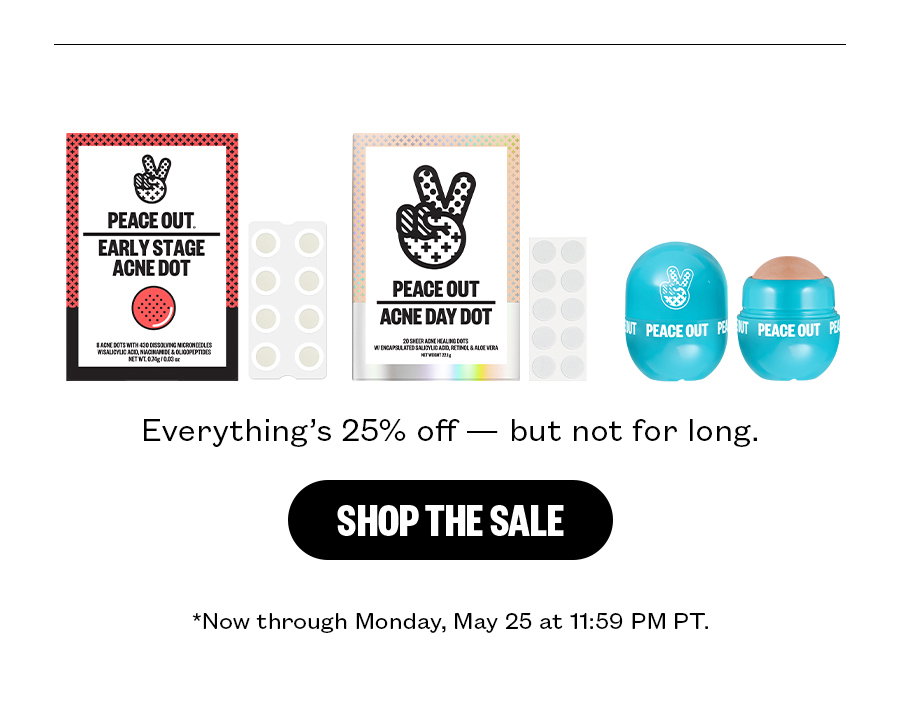 Shop The Entire lineup - all 25% off