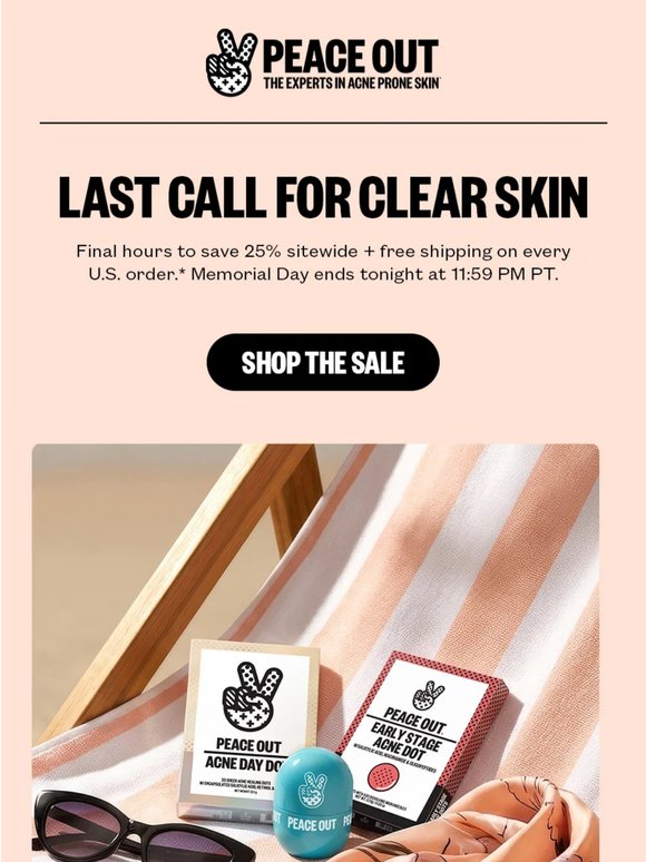 Big Savings: 25% Off Sitewide Ends Tonight!