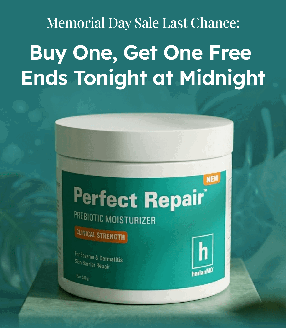 Memorial Day Sale Last Chance: Buy One, Get One Free Ends Tonight at Midnight