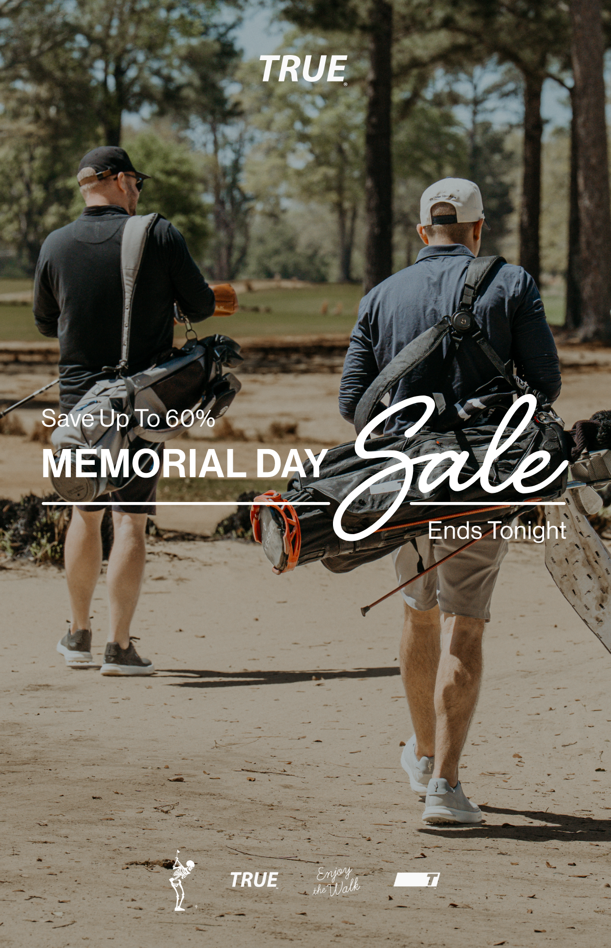 Save up to 60 percent. Memorial Day Sale.