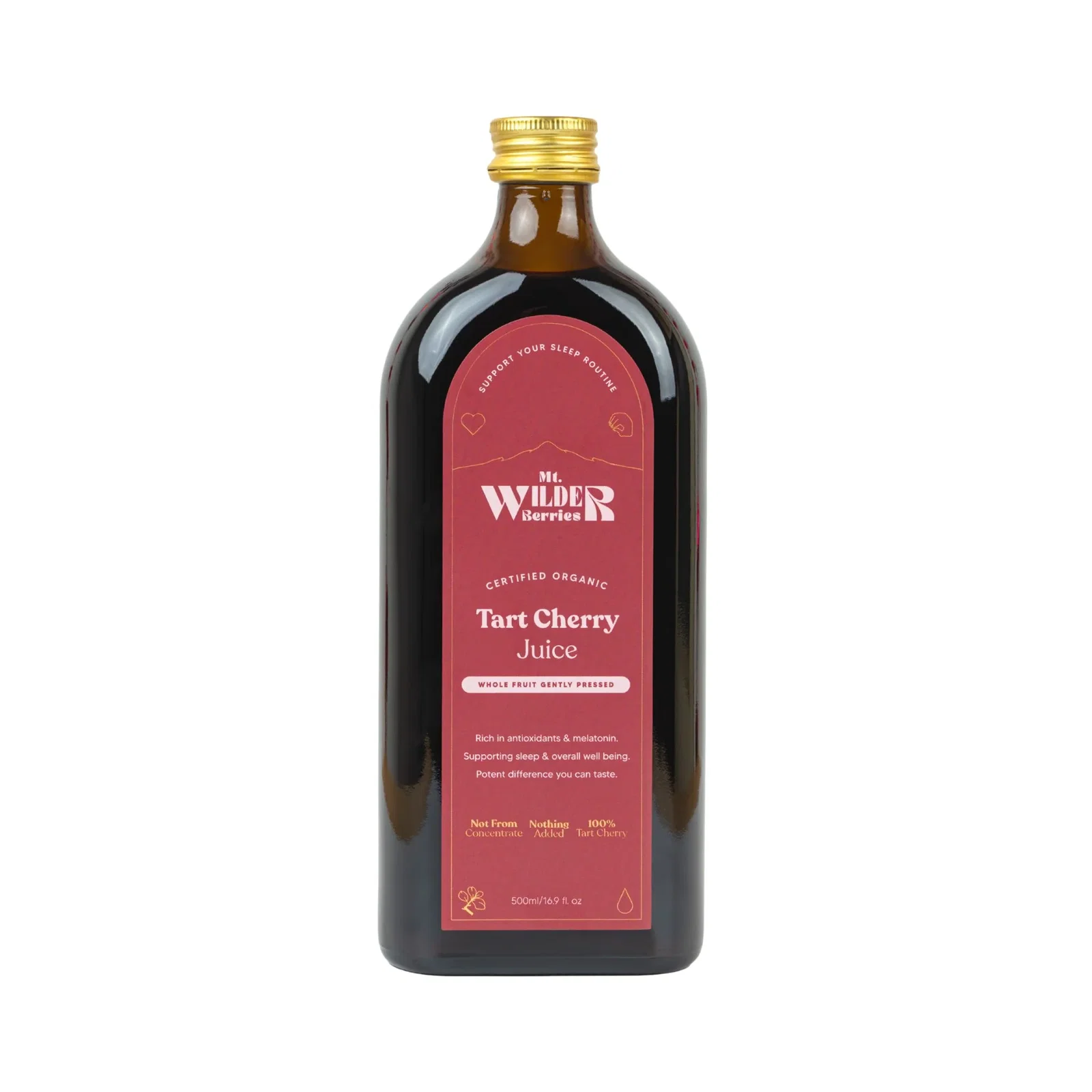 Image of Mt. Wilder Berries Organic Tart Cherry Juice 500ml