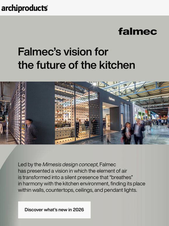 Falmec redefines the cooking experience: new products for 2026