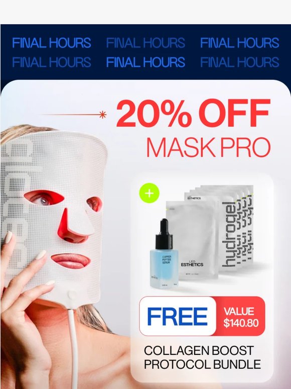 ⏰ Closing at midnight: Your free month of serums.