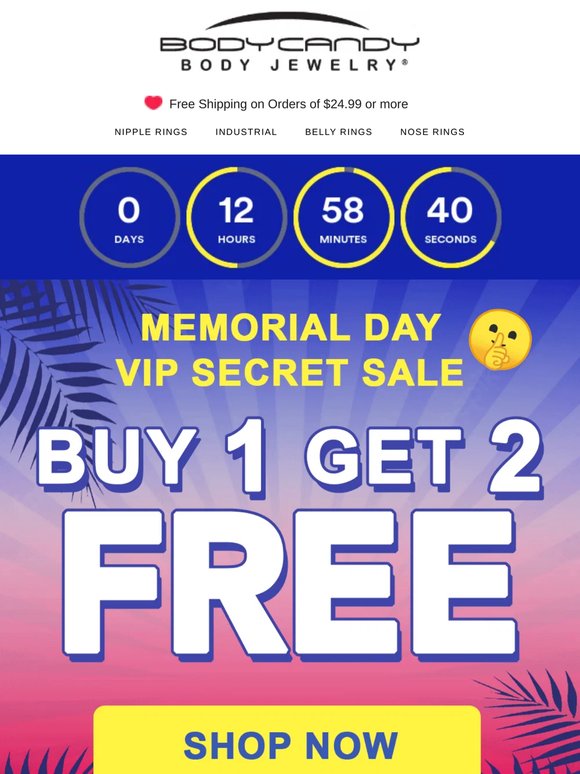 Get 2 FREE ✌️ VIP Secret Sale 🤫