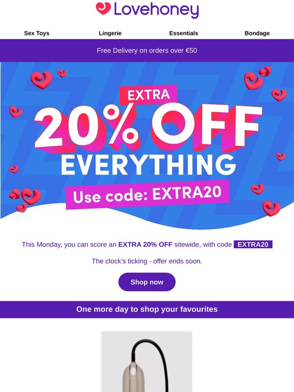Plot twist 🔄️ 20% off is still here