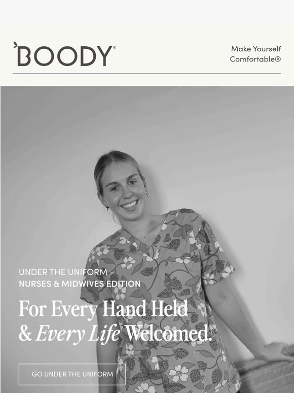 Under The Uniform | 25% Off For Frontline Workers
