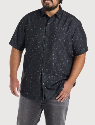 Microfiber Floral Sport Shirt
