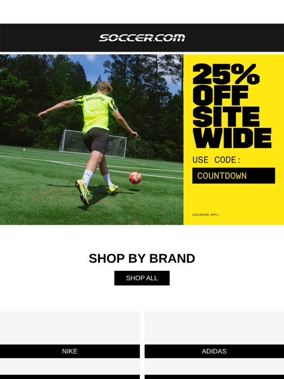 25% OFF to refresh your closet 💲💲