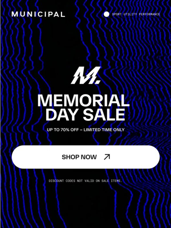 🚨 Last call on our Memorial Day Sale