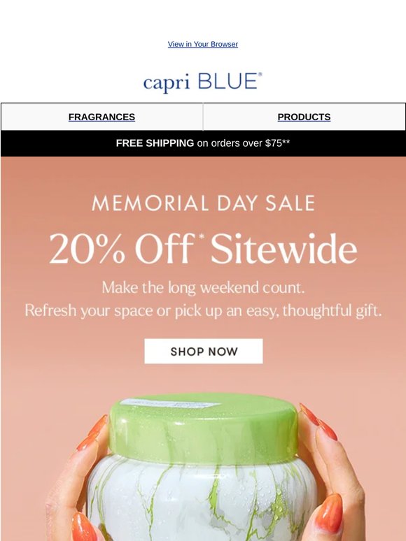 20% Off Everything, Still Happening