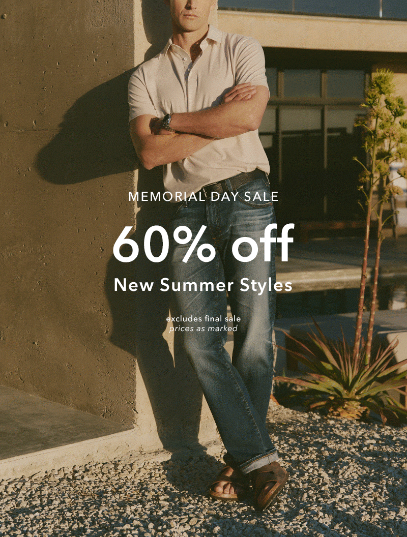 60% off Summer Styles