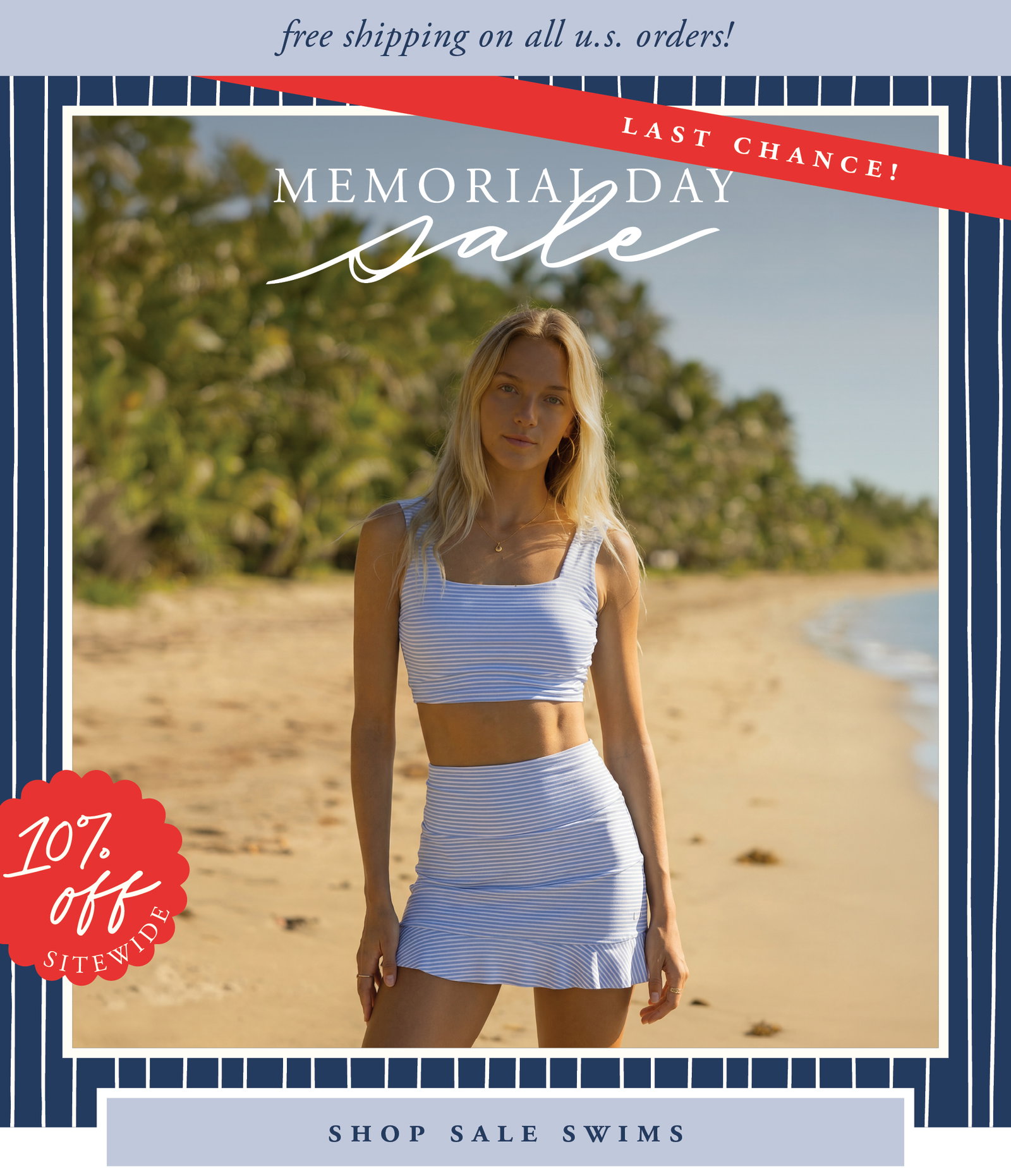 last chance and new swim on sale today only