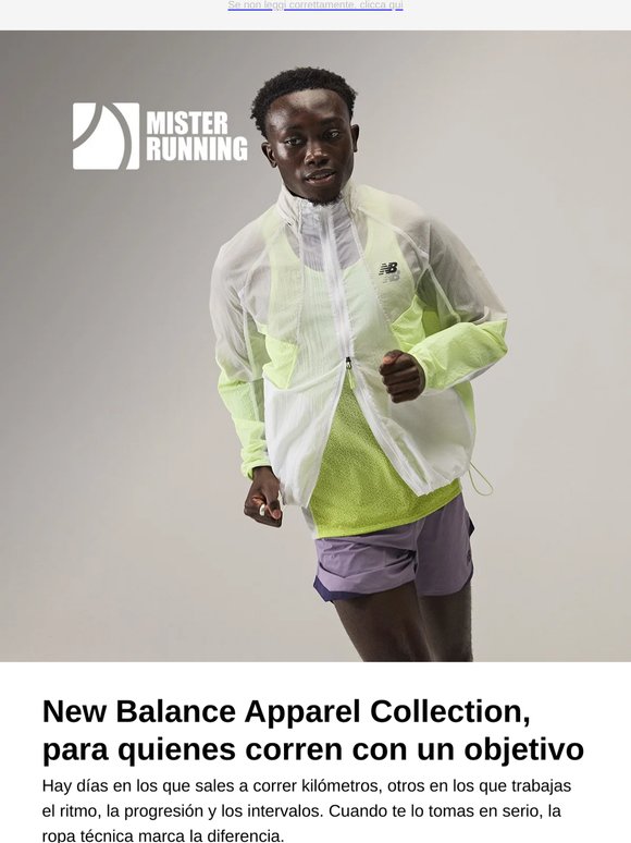 New Balance Apparel Collection: cuando vas en serio | 10% Extra