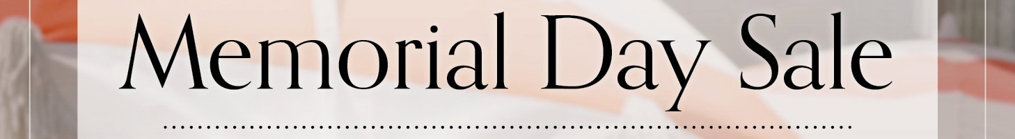 Memorial Day Sale