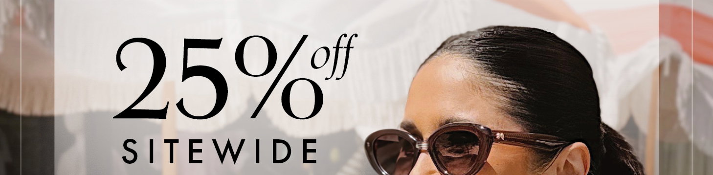 25% off Sitewide